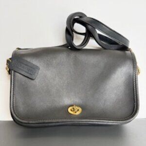 Coach Leather Navy Crossbody or Shoulder Purse